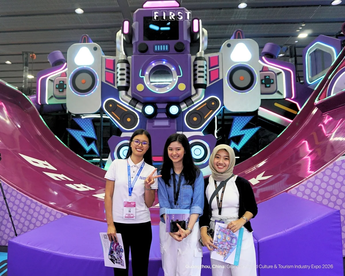 FIRST Indonesia attendees visiting WCTIE 2026 in Guangzhou