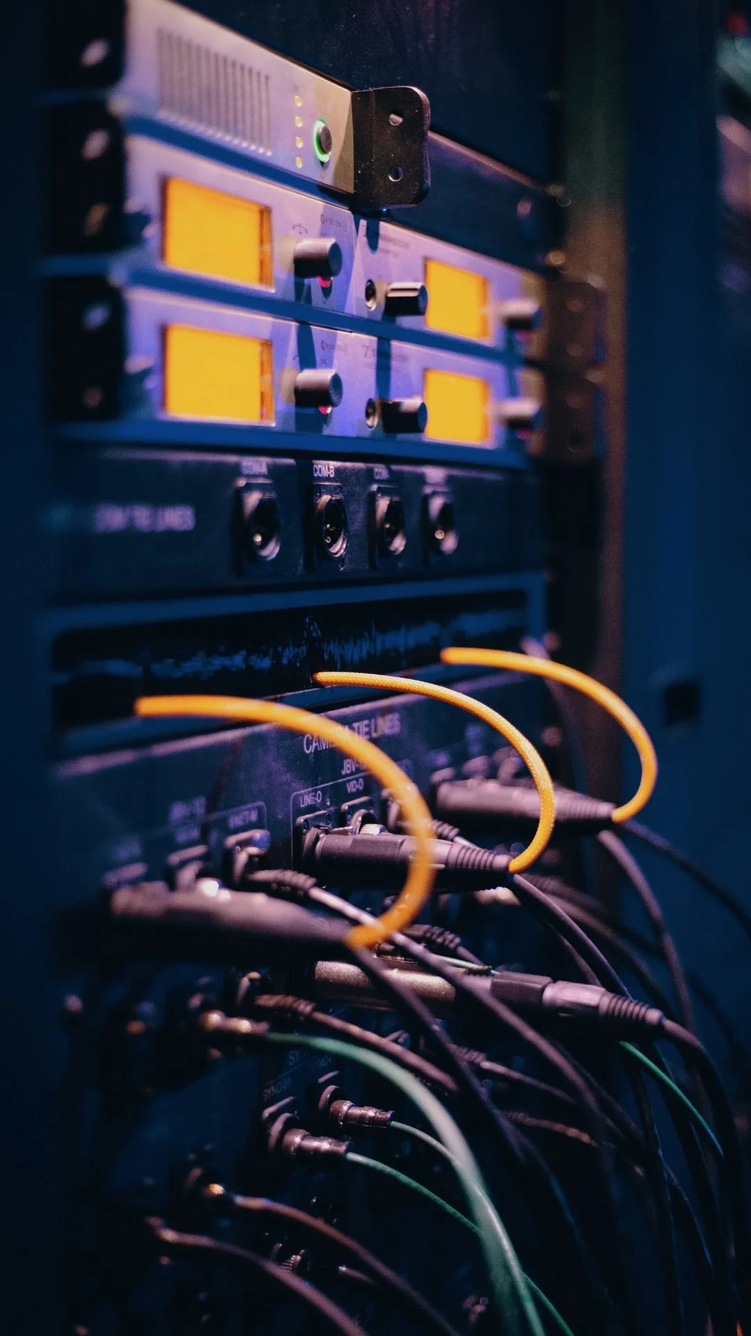 Network rack supporting connected CCTV and security systems