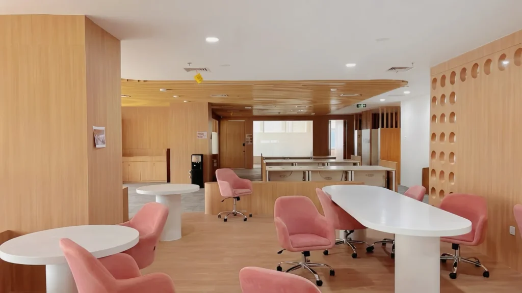 Intikom office interior design and build project